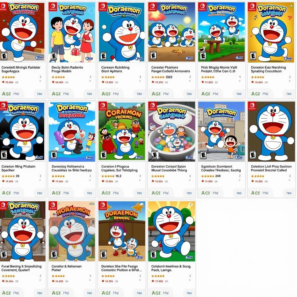 Lựa Chọn Game Doraemon Phù Hợp Với Độ Tuổi