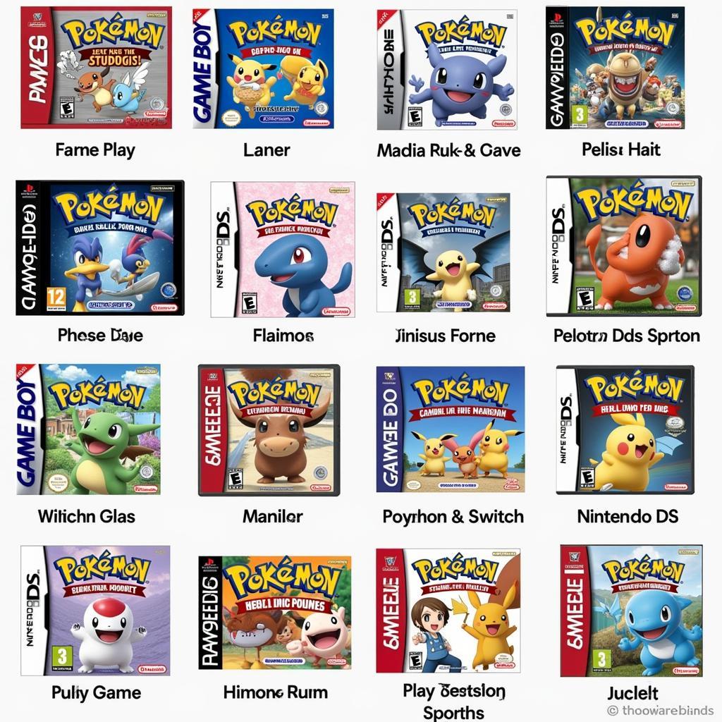 Lựa Chọn Game Pokemon Phù Hợp