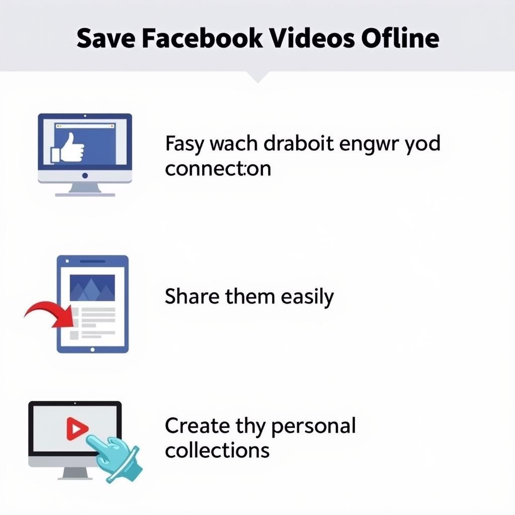 Lợi ích của việc lưu video Facebook offline