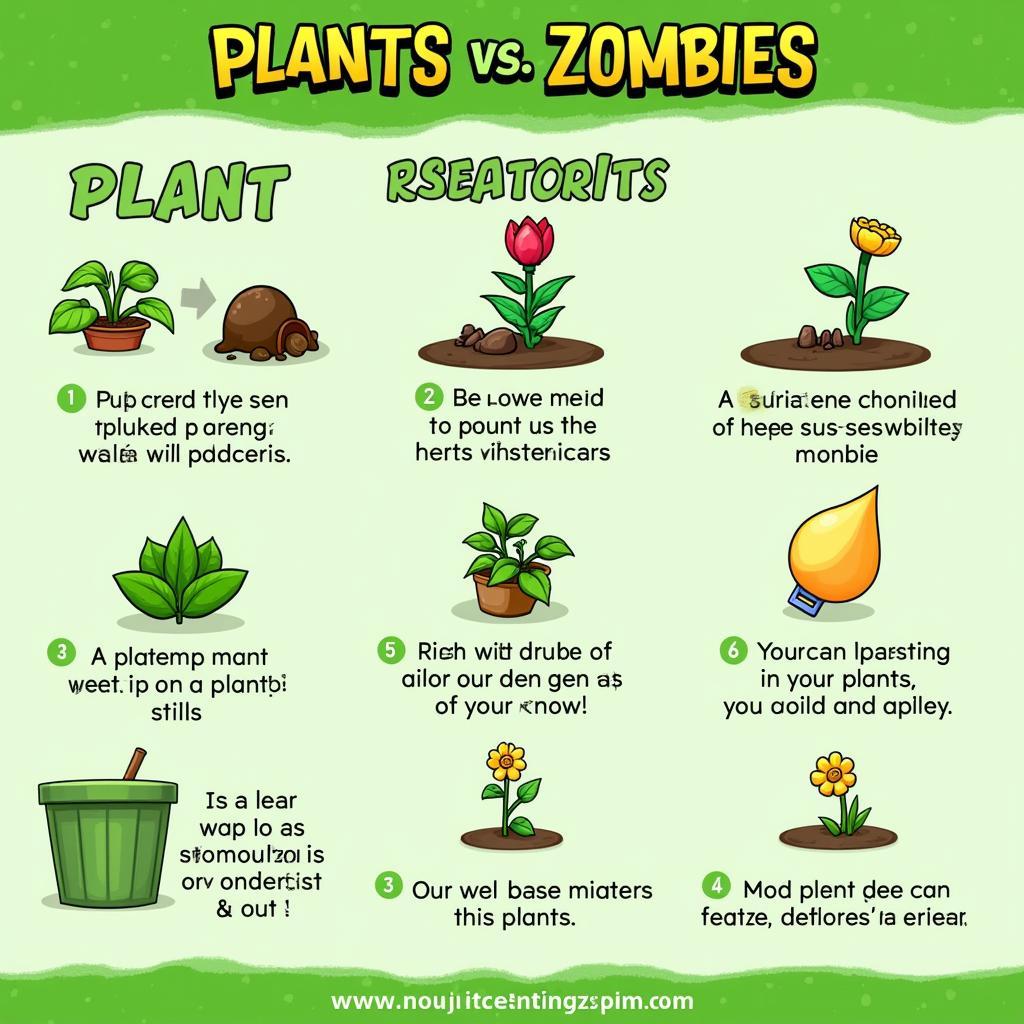 Mẹo chơi Plant vs Zombie hiệu quả