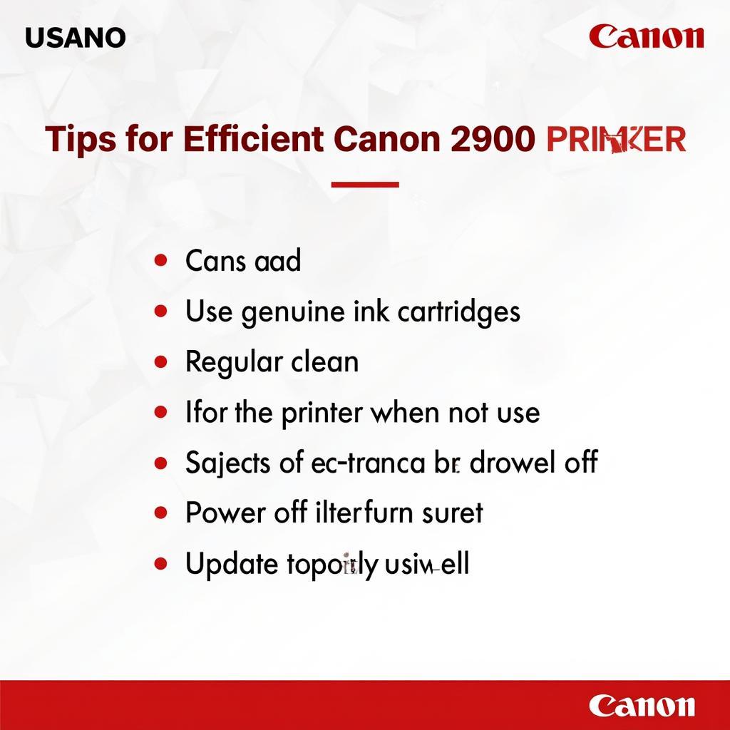 Mẹo sử dụng máy in Canon 2900 hiệu quả