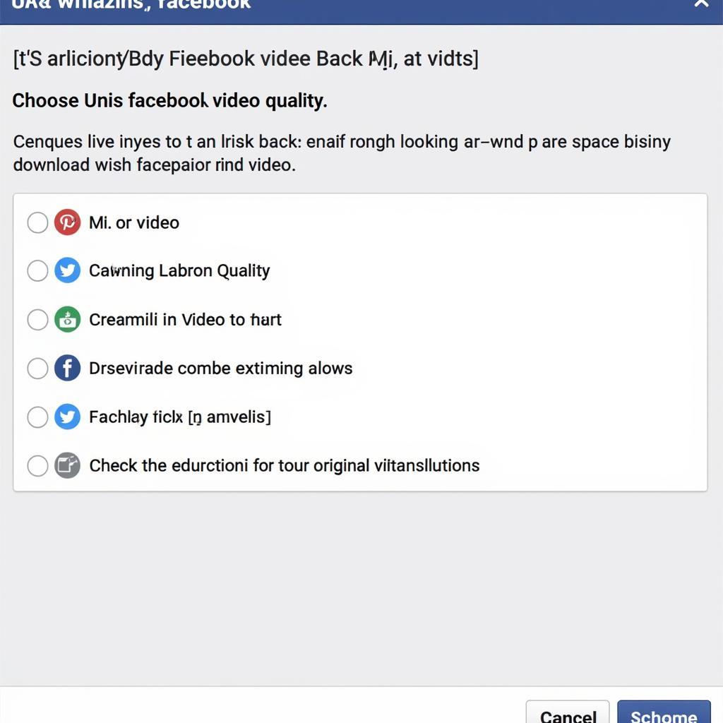 Mẹo tải video Facebook chất lượng cao