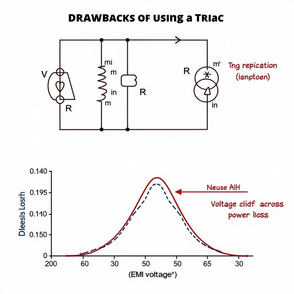 Nhược điểm sử dụng Triac bảo vệ quá tải