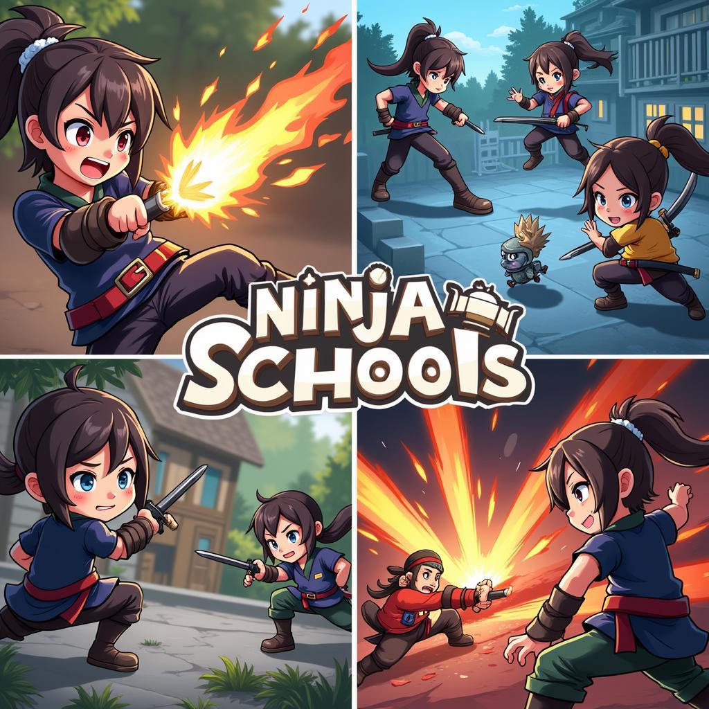 Hình ảnh gameplay Ninja School