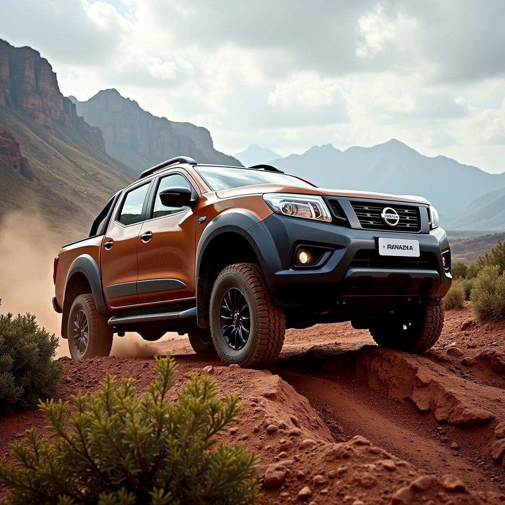 Nissan Navara chinh phục địa hình off-road đầy thử thách