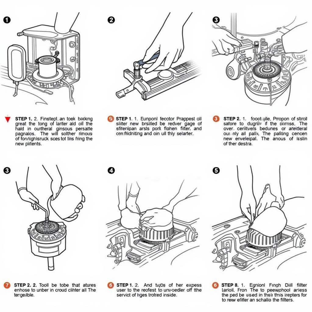 Quy Trình Thay Lọc Nhớt Xe Tải