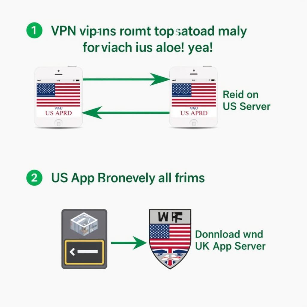 Sử dụng VPN để tải app