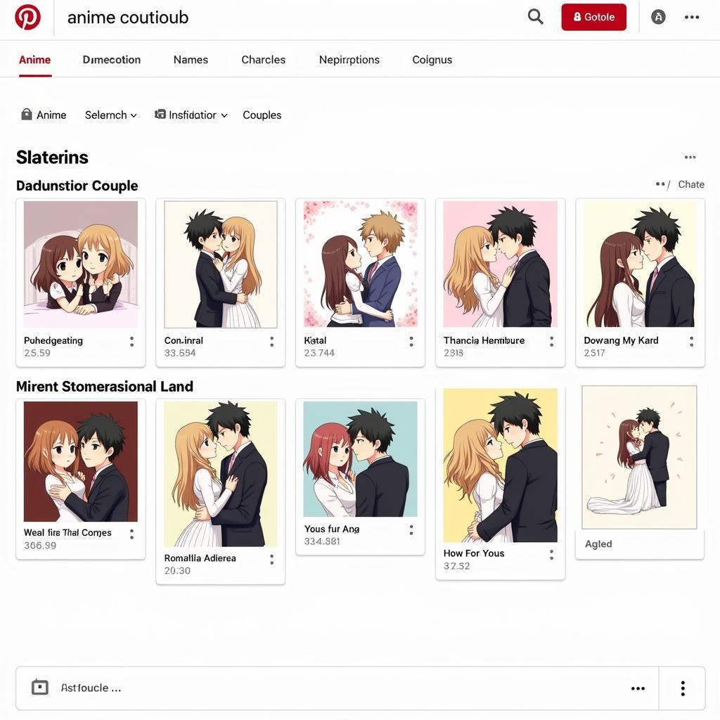 Tìm kiếm ảnh cặp đôi anime trên Pinterest