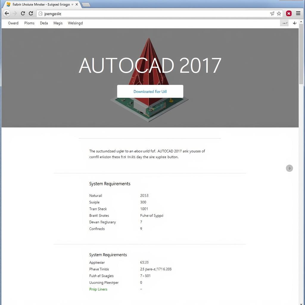 Tải AutoCAD 2017 từ Trang chủ Autodesk