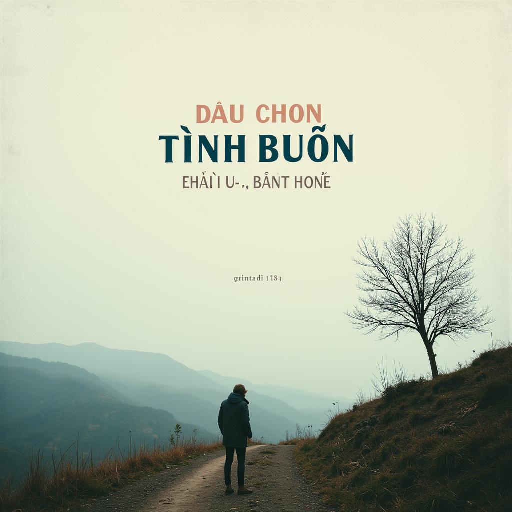 Hình ảnh album Dấu Chôn Tình Buồn