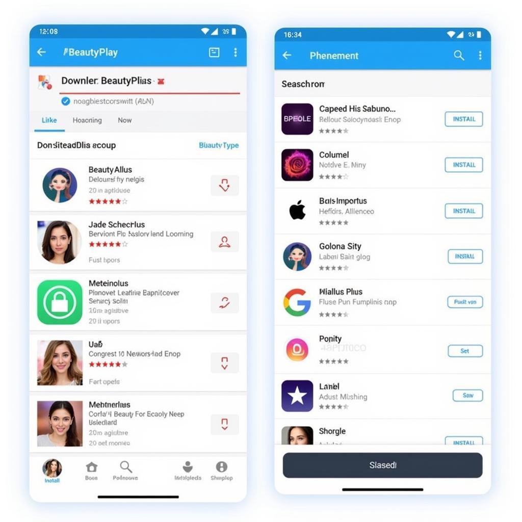 Hướng dẫn tải BeautyPlus trên CH Play và App Store