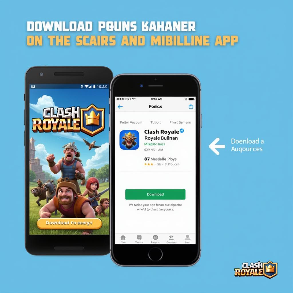 Cách tải Clash Royale trên điện thoại