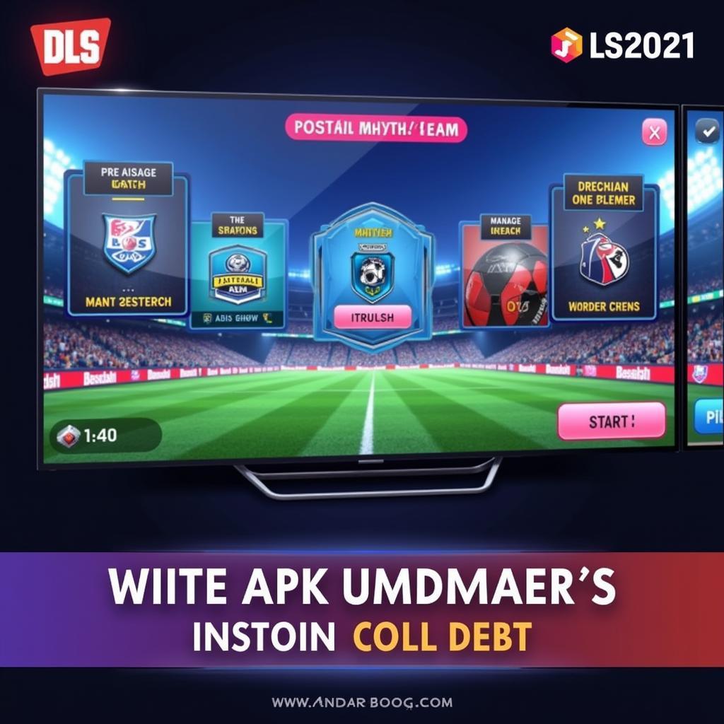 DLS 2021 APK Main Screen