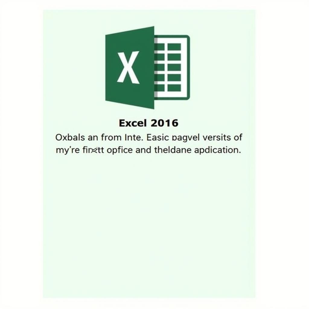 Tải Excel 2016 Phiên Bản Standalone