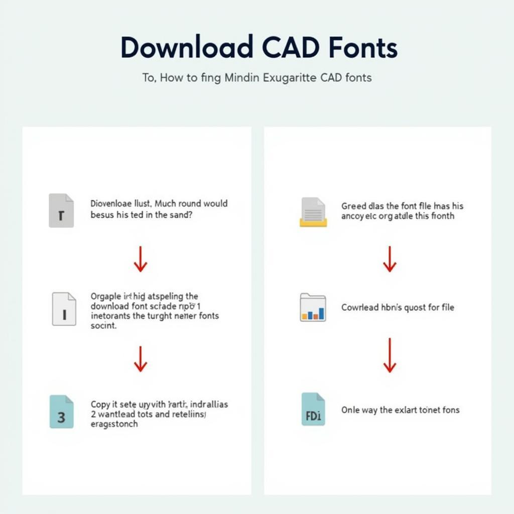 Hướng dẫn tải font CAD chi tiết