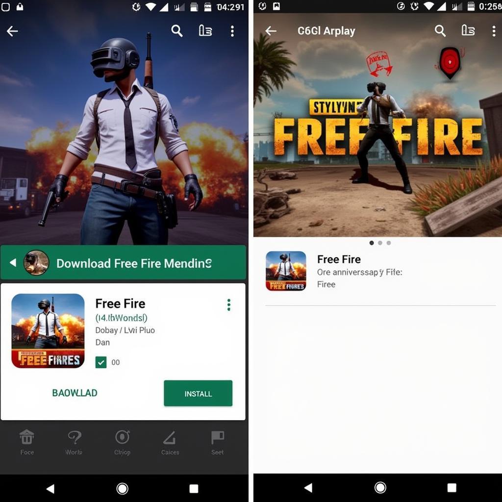 Tải Free Fire 5 tuổi trên Android