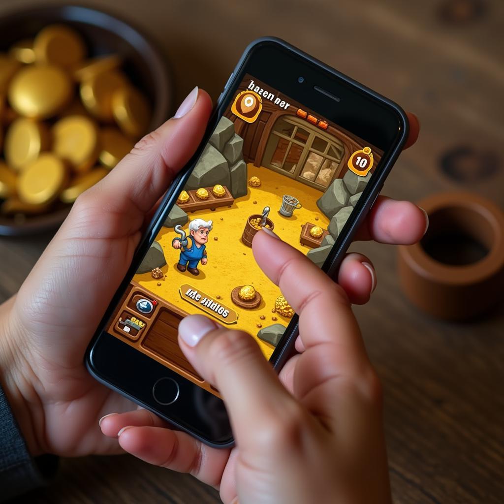 Tải game đào vàng cổ điển trên điện thoại