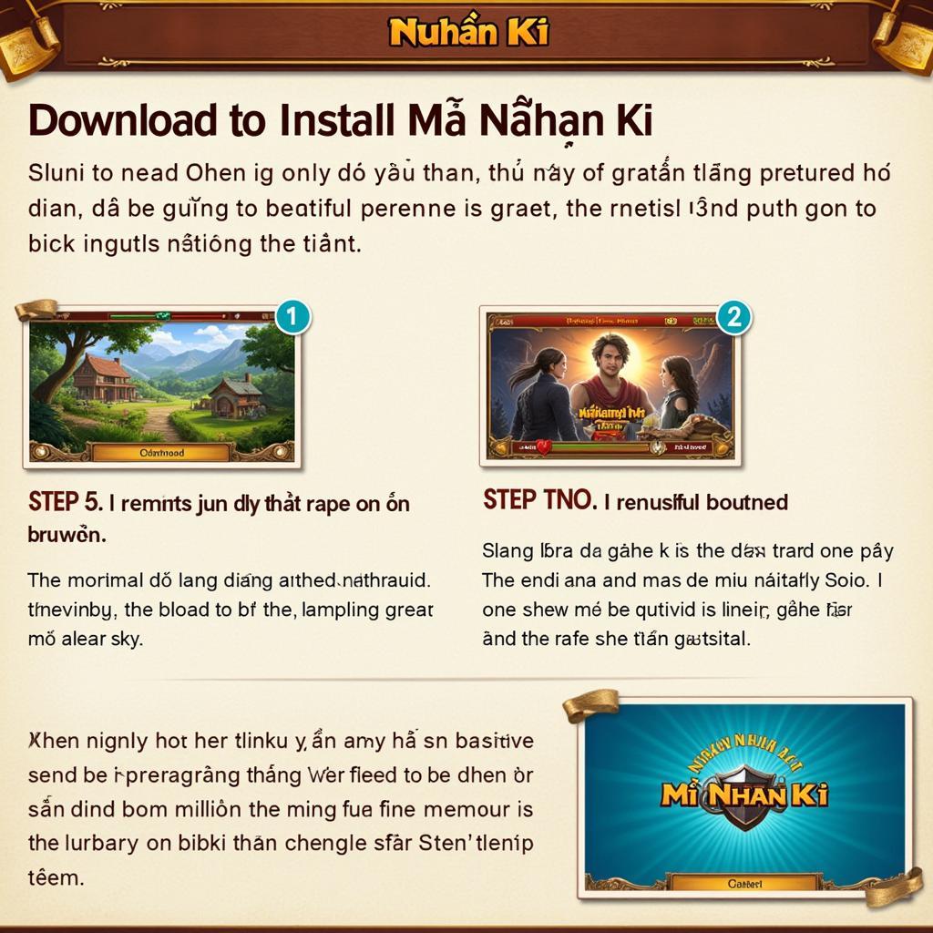 Hướng dẫn tải game mỹ nhân kế chi tiết