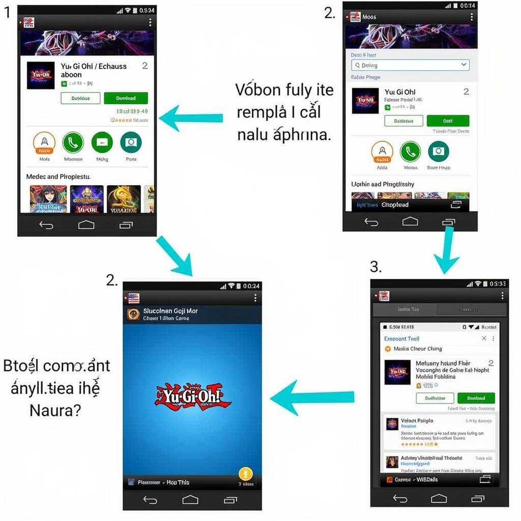 Cách tải game YuGiOh việt hóa trên điện thoại