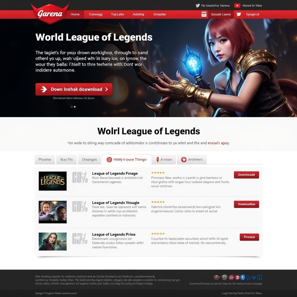 Trang chủ Garena tải LMHT