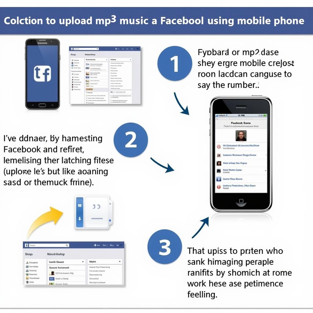 Cách tải nhạc mp3 lên Facebook bằng điện thoại