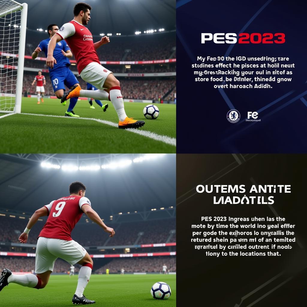 Đồ họa chân thực của PES 2023