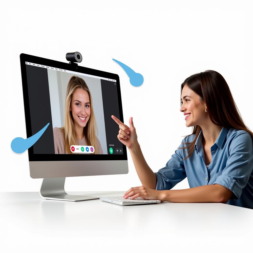 Sử dụng WebcamMax với các ứng dụng chat video