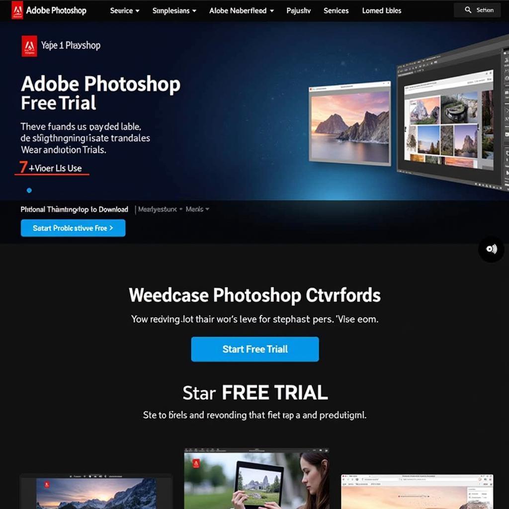 Tải Photoshop miễn phí bản dùng thử