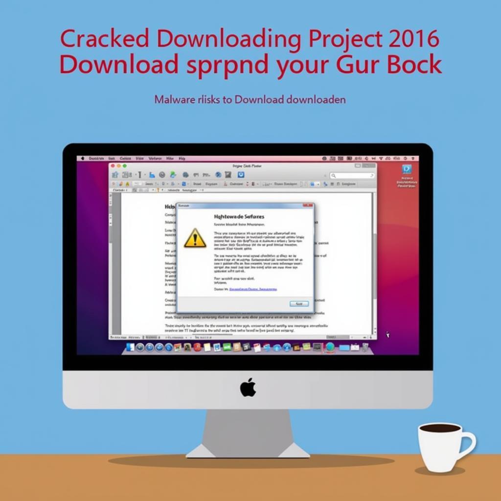 Rủi ro khi tải Project 2016 full crack