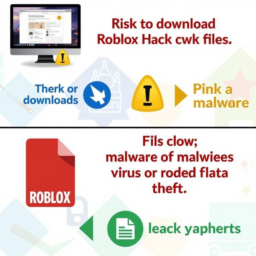 Rủi ro tải Roblox Hack APK