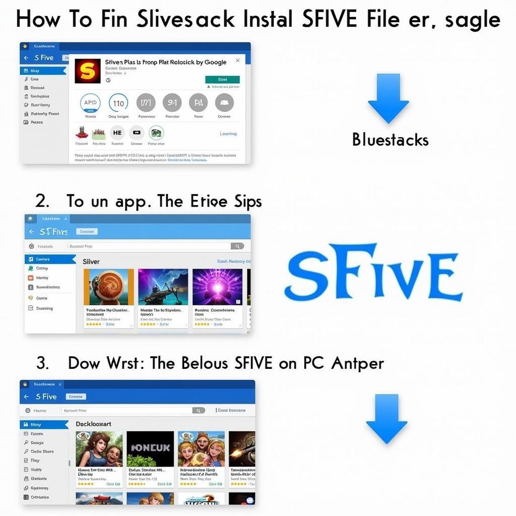 Hướng dẫn tải SFive cho PC bằng Bluestacks