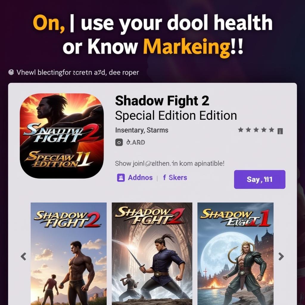 Tải Shadow Fight 2 Special Edition Miễn Phí Khuyến Mãi