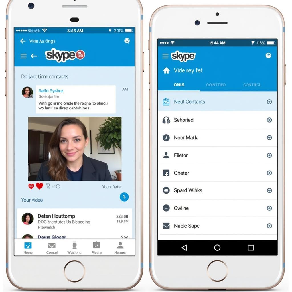 Skype trên điện thoại di động