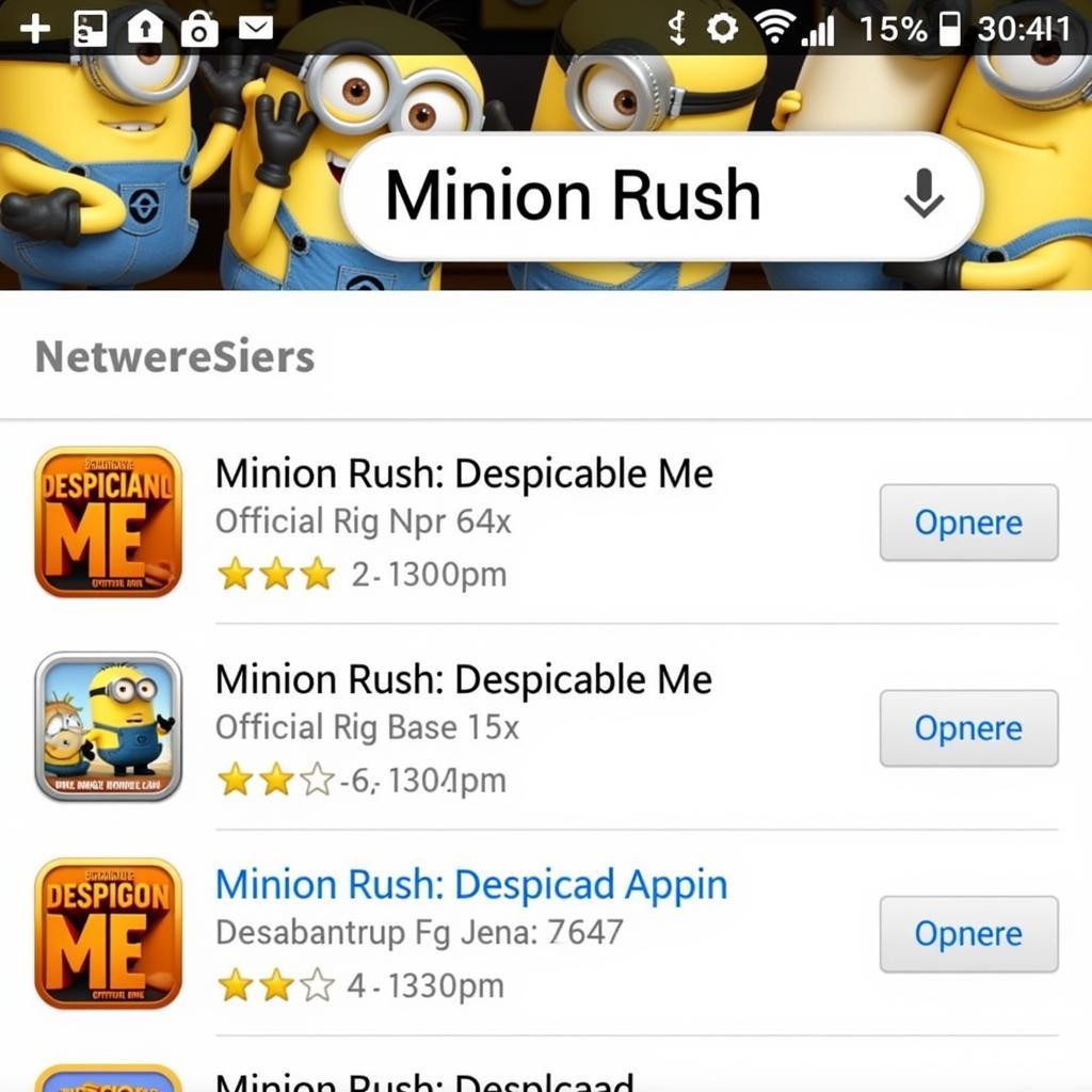 Tải ứng dụng Google Play: Game Minion Rush