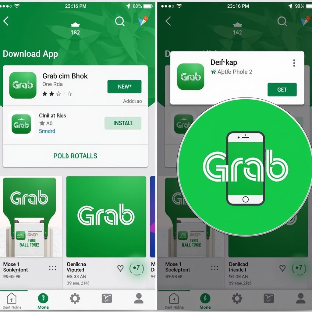 Tải ứng dụng Grab xe ôm trên điện thoại