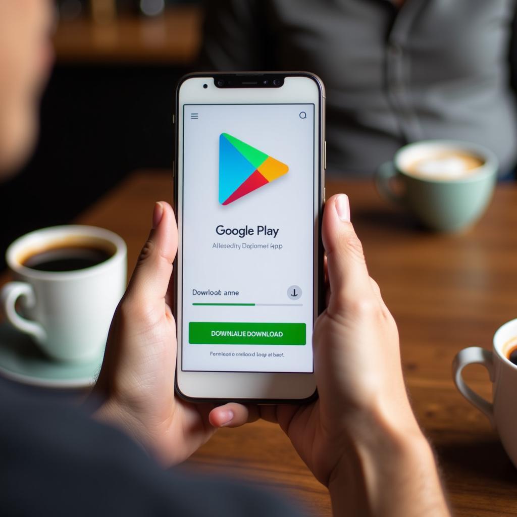 Tải ứng dụng Play Store trên điện thoại