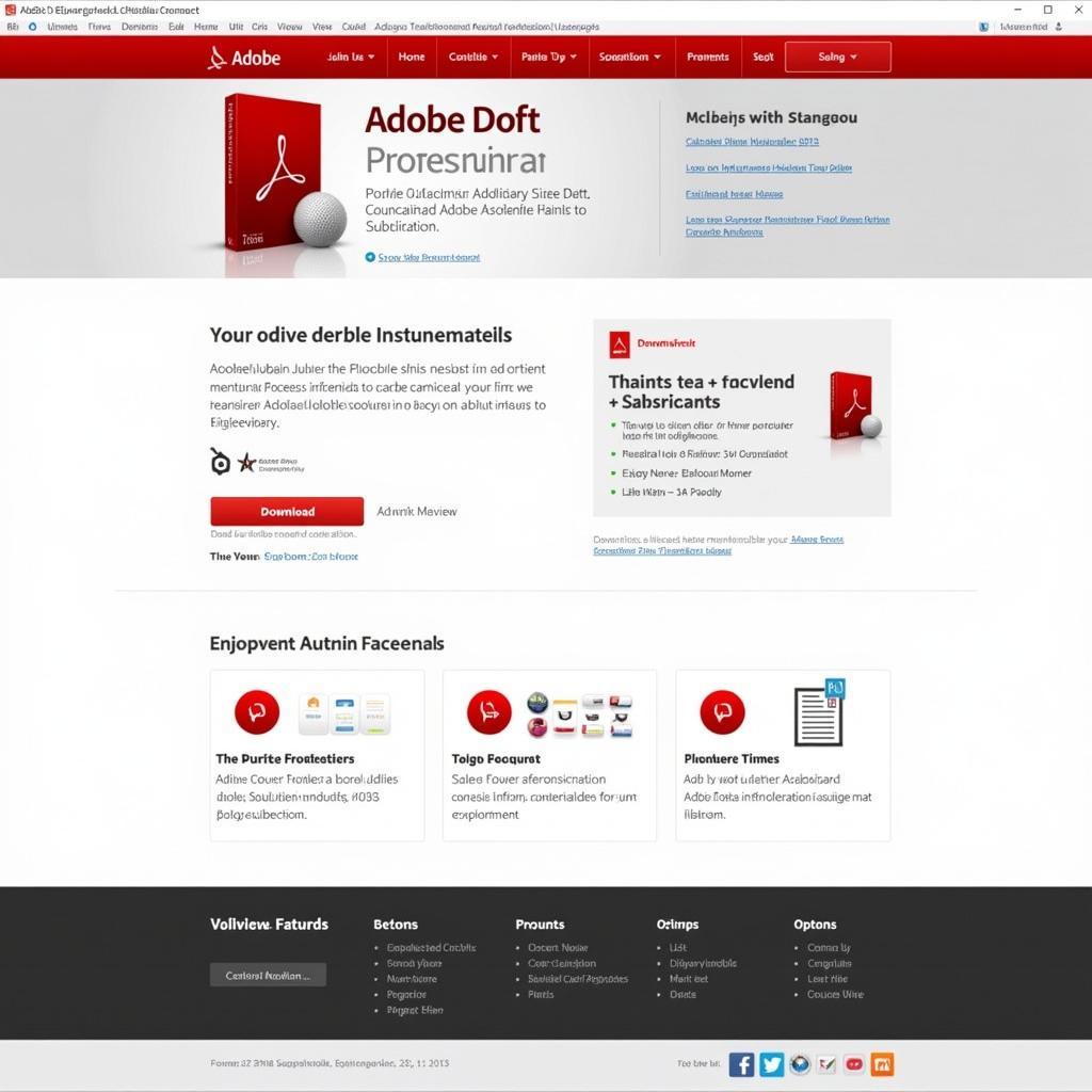 Tải về Adobe Acrobat Professional từ trang web chính thức