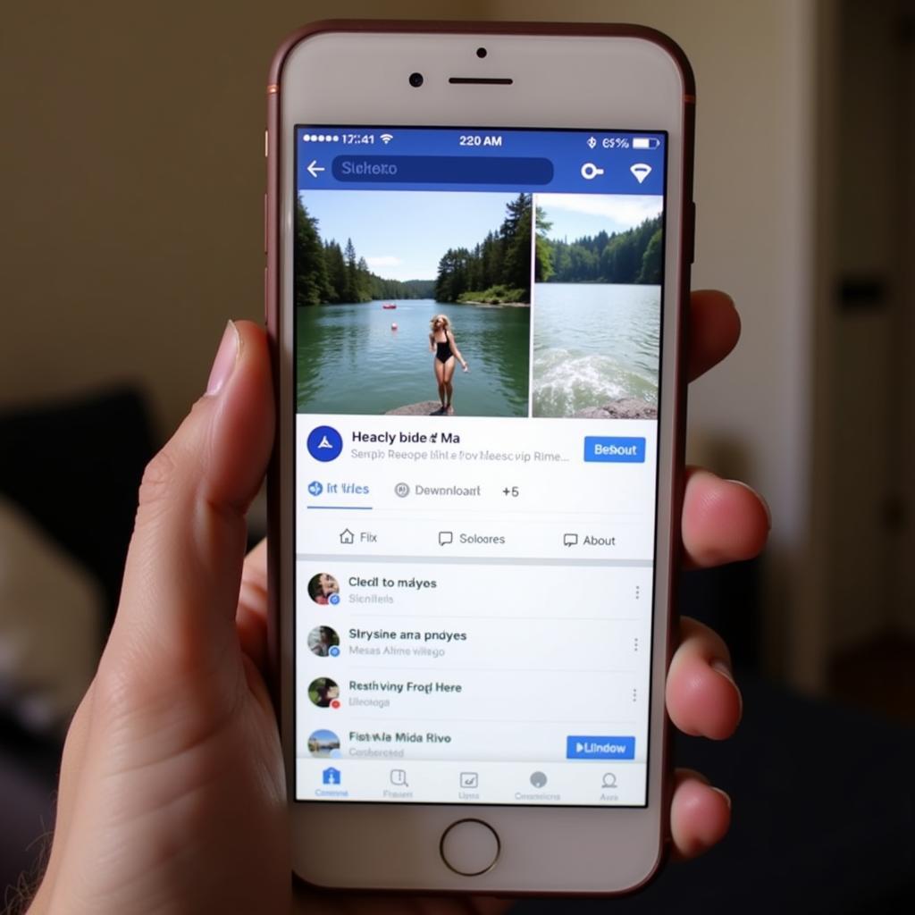 Tải video Facebook trên điện thoại