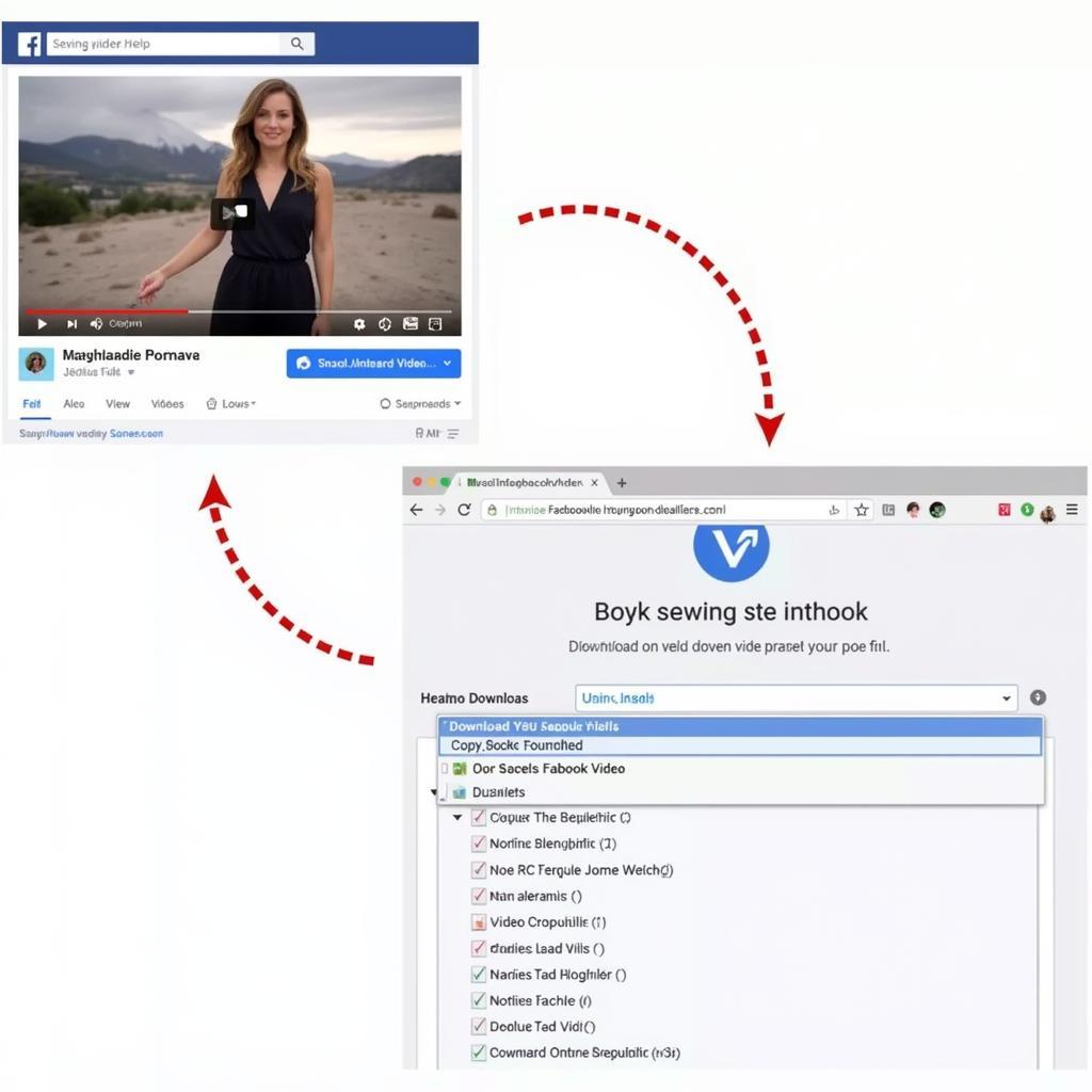 Cách tải video Facebook trên máy tính bằng website