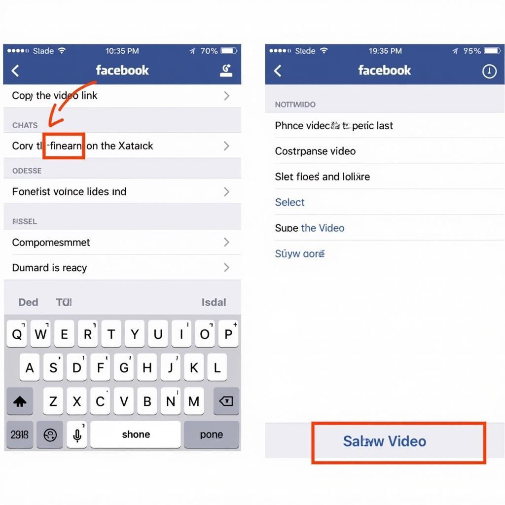 Tải video Facebook về iPhone 6 sử dụng Safari