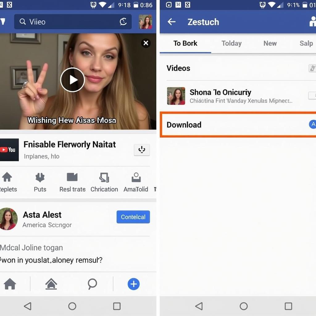 Cách tải video riêng tư trên Facebook bằng điện thoại Android