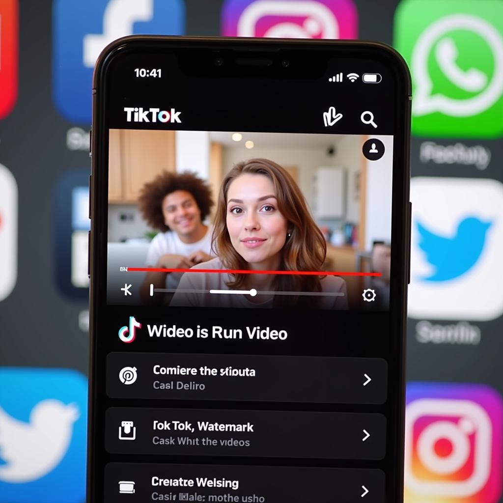 Tải video TikTok không logo trên điện thoại