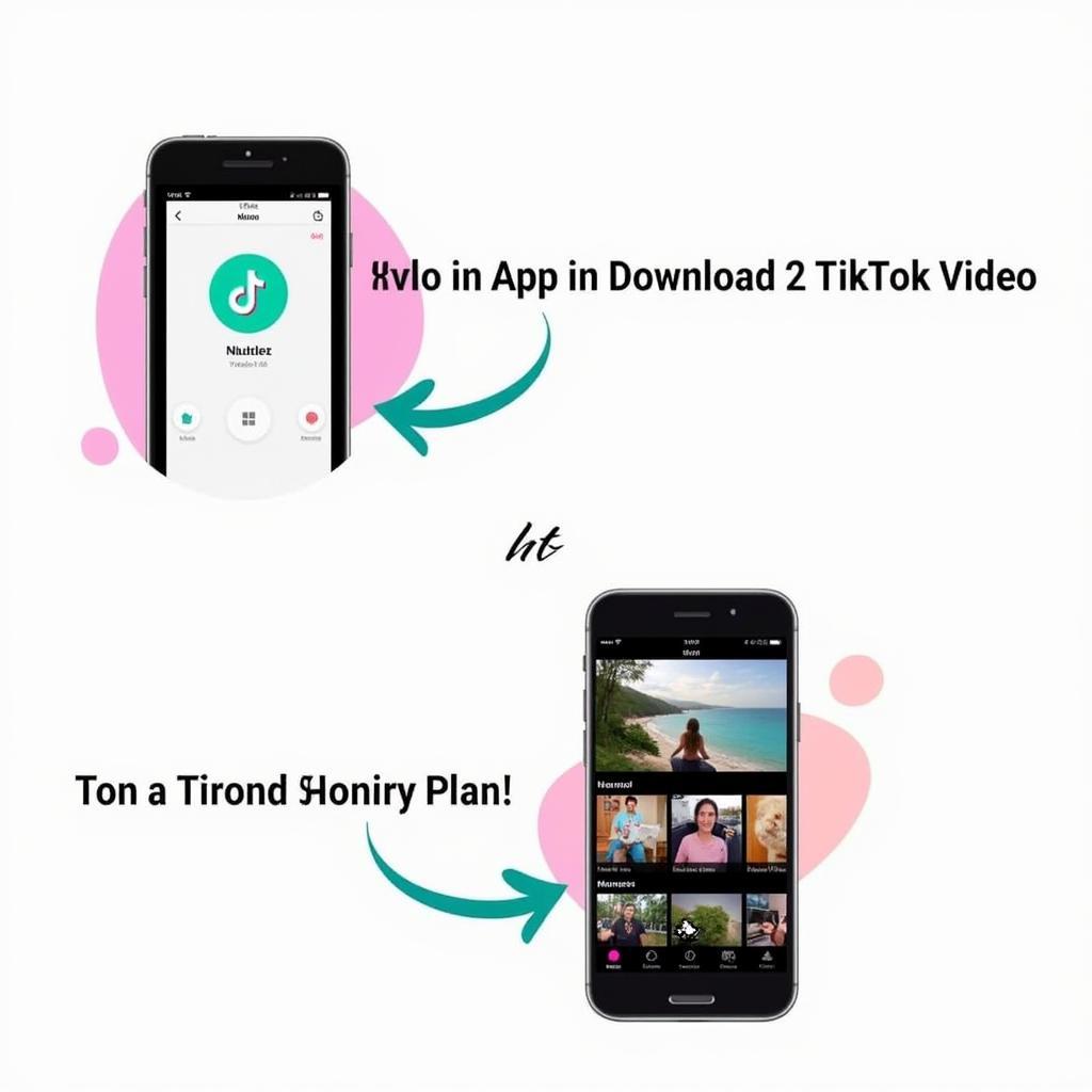 Tải video TikTok về điện thoại