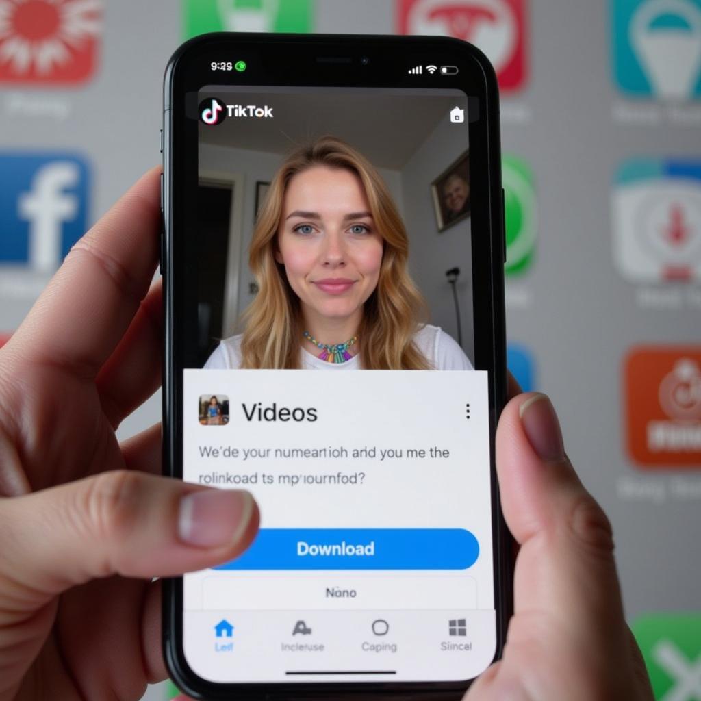 Cách tải video TikTok về máy điện thoại