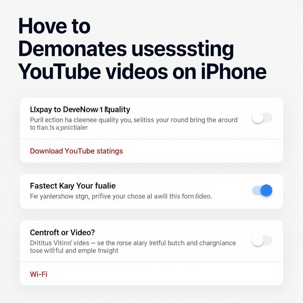 Lưu ý khi tải video Youtube trên iPhone