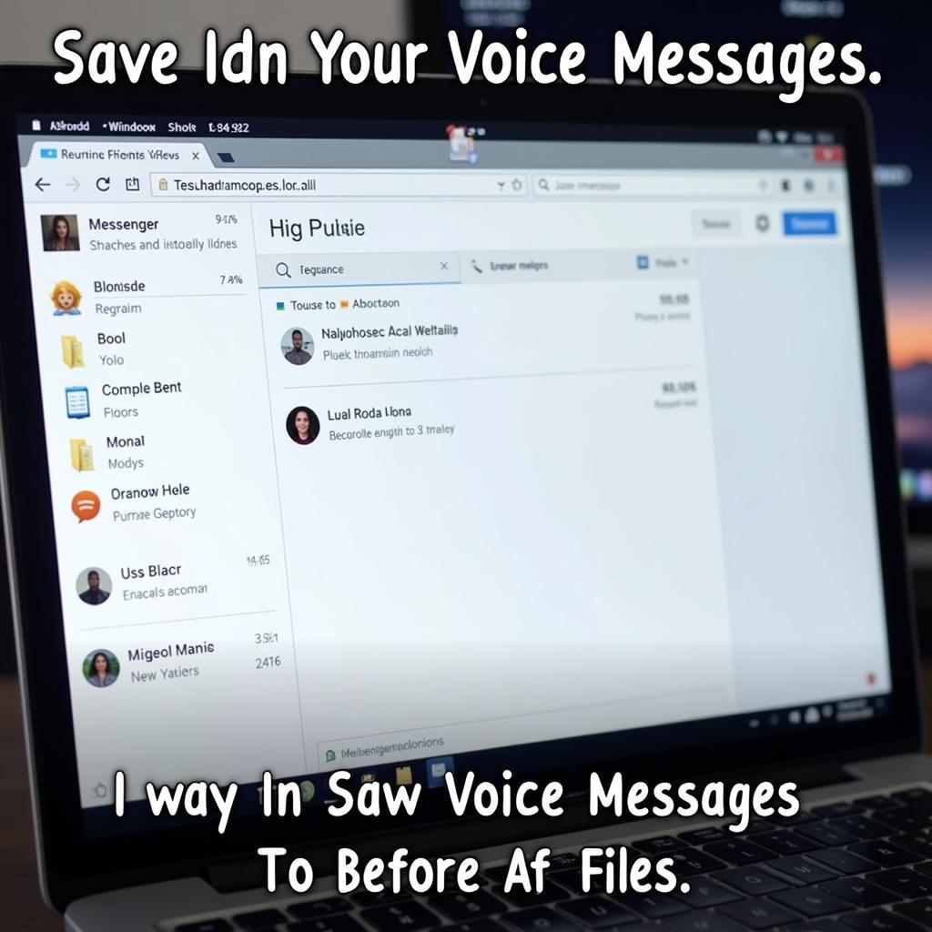 Tải Voice Messenger Lưu Kỷ Niệm