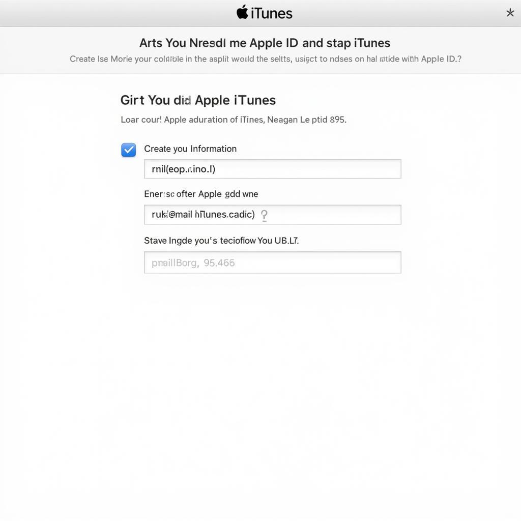 Tạo tài khoản Apple ID trên iTunes