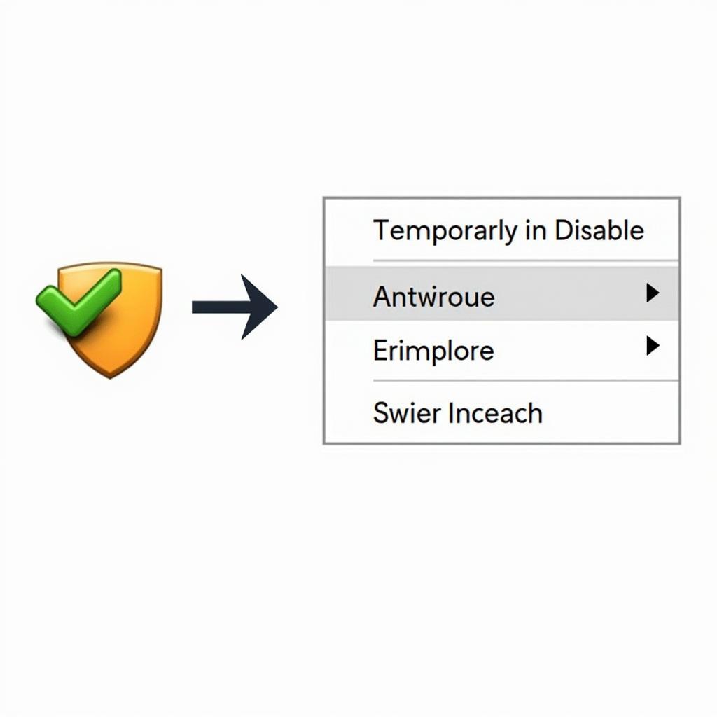 Tắt tường lửa và phần mềm diệt virus