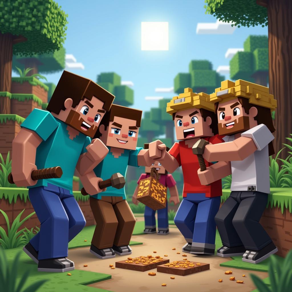 Tham Gia Máy Chủ Minecraft Miễn Phí