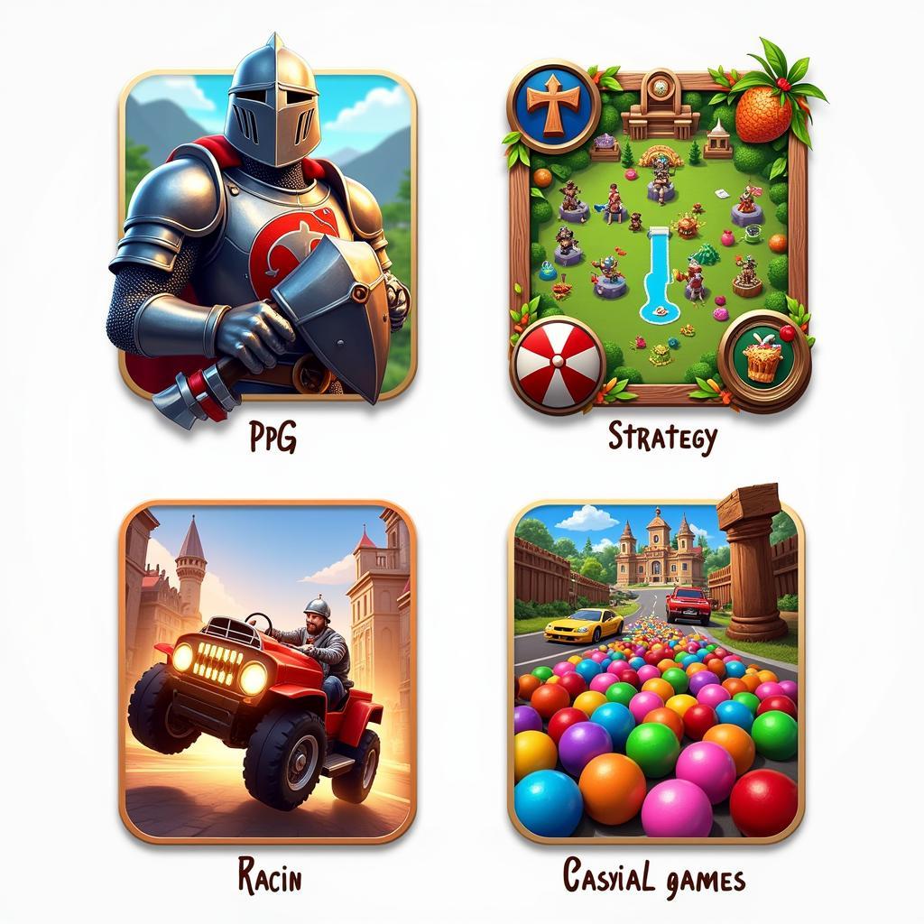 Thể loại game mobile phổ biến